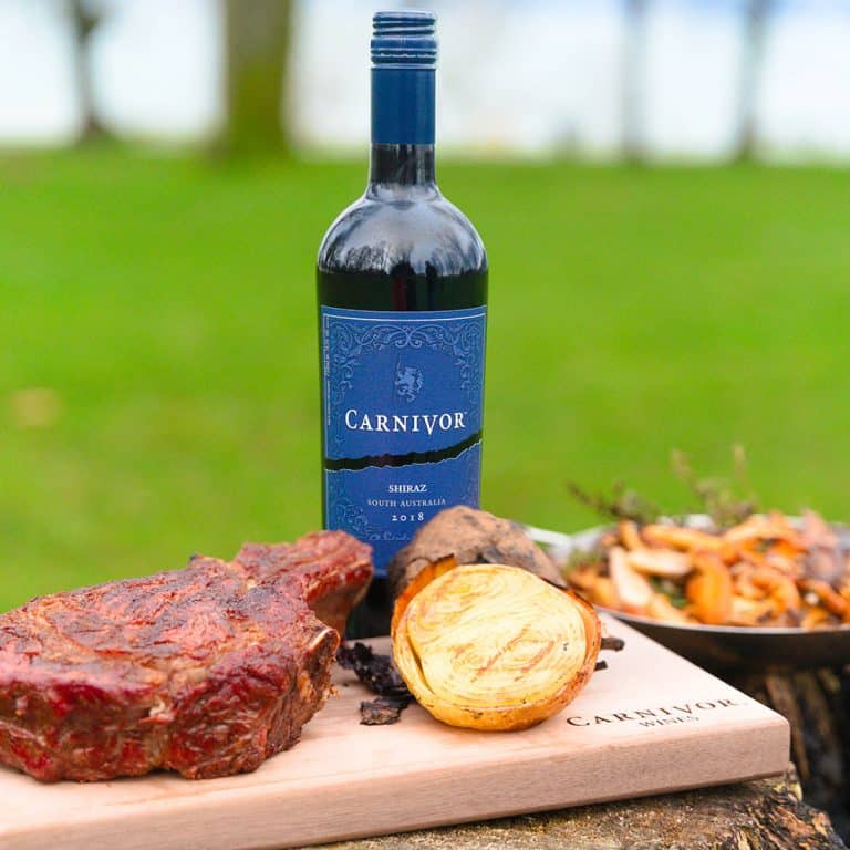 Carnivor Wines Reverse Seared Ribeye Recipe Red Wine 